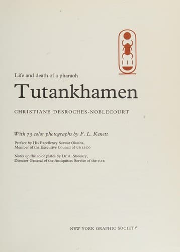 Tapa de Tutankhamen