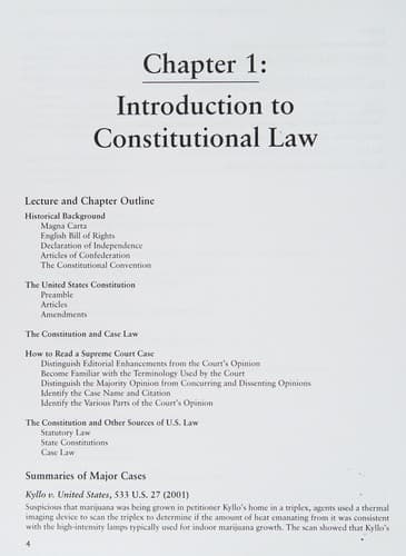 Tapa de Constitutional Law