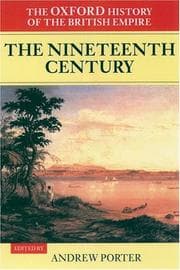 Tapa de The Oxford History of the British Empire: Volume III