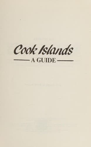 Tapa de Cook Islands