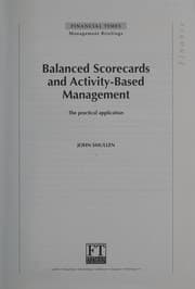 Tapa de Balanced Scorecards and Activity Based Management