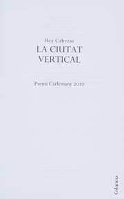 Tapa de La ciutat vertical