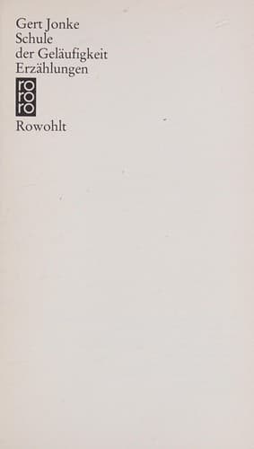 Tapa de Schule der Geläufigkeit