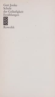 Tapa de Schule der Geläufigkeit