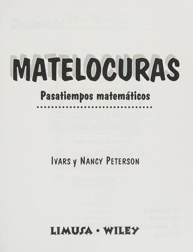 Tapa de Matelocuras