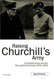 Tapa de Raising Churchill's army