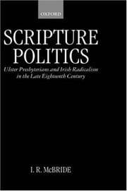 Tapa de Scripture politics
