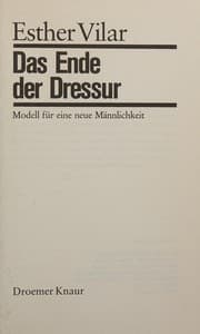 Tapa de Das Ende der Dressur