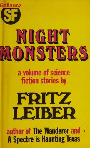 Tapa de Night monsters
