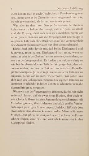 Tapa de Die zweite Aufklärung