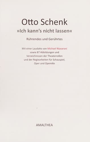 Tapa de "Ich kann's nicht lassen"