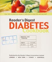 Tapa de Reader's Digest Diabetes cookbook
