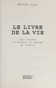 Tapa de Le livre de la vie