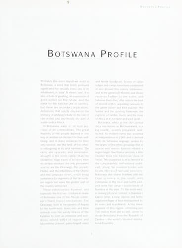 Tapa de This is Botswana