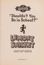 Tapa de "Shouldn't you be in school?"