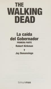 Tapa de La caída del gobernador