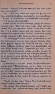 Tapa de Word of Honor