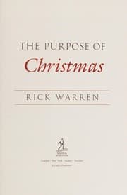 Tapa de The purpose of Christmas