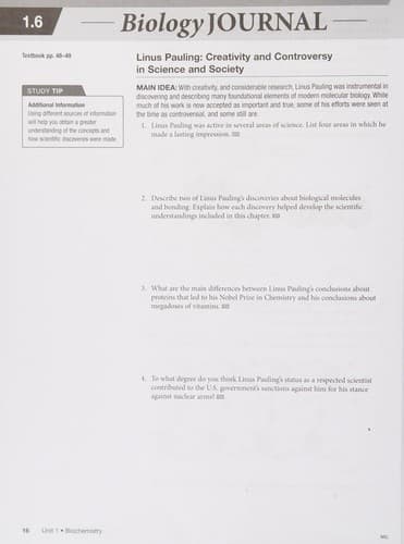 Tapa de Biology 12