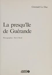Tapa de La Presqu'ile de Guerande