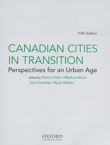 Tapa de Canadian Cities in Transition