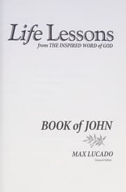 Tapa de Life lessons from the inspired word of God