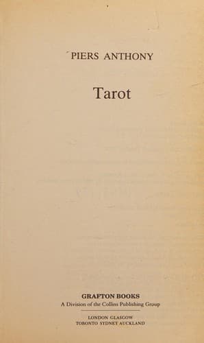 Tapa de Tarot