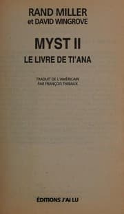 Tapa de Le livre de Ti'Ana