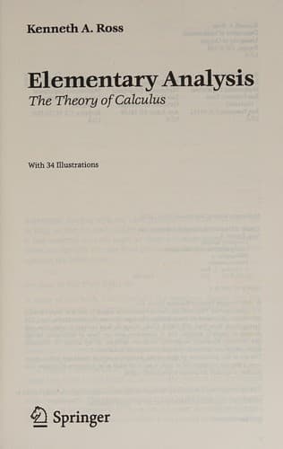 Tapa de Elementary analysis