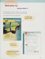 Tapa de Pearson math 11