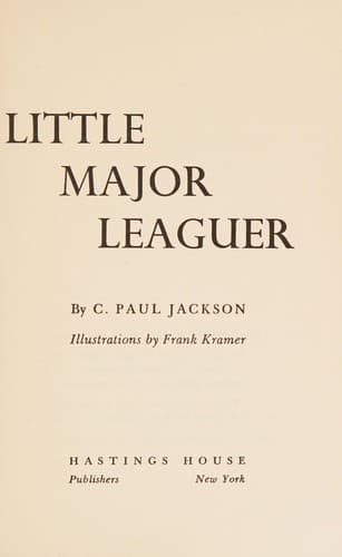 Tapa de Little major leaguer