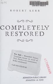 Tapa de Completely Restored