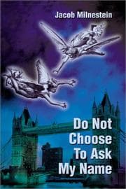 Tapa de Do Not Choose to Ask My Name
