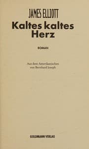 Tapa de Kaltes kaltes Herz