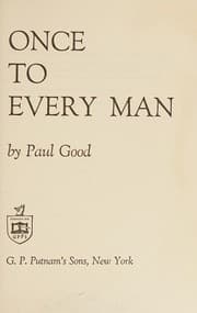 Tapa de Once to every man