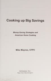 Tapa de Cooking Up Big Savings