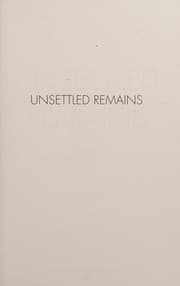 Tapa de Unsettled Remains