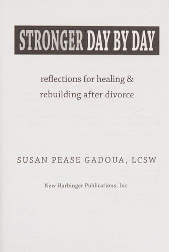 Tapa de Stronger Day by Day
