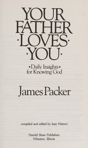 Tapa de Your Father loves you