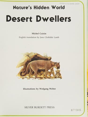 Tapa de Desert dwellers