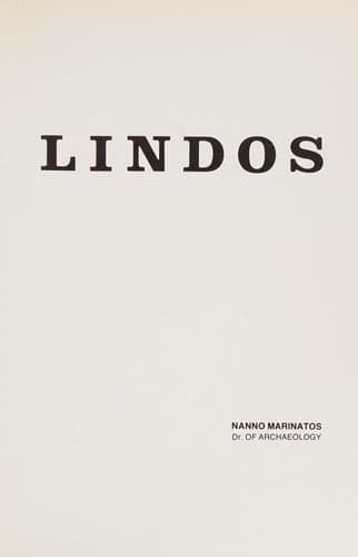 Tapa de Lindos