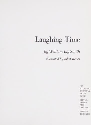 Tapa de Laughing time.