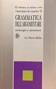 Tapa de Grammatica dell'argomentare