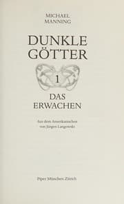 Tapa de Dunkle Götter