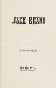 Tapa de Jack Brand
