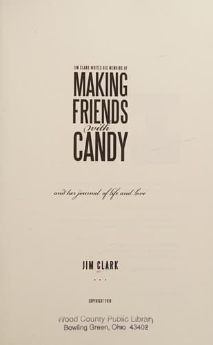 Tapa de Making friends with Candy