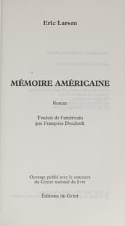 Tapa de Mémoire américaine