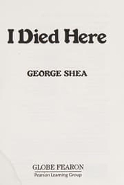 Tapa de I Died Here