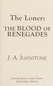 Tapa de The blood of renegades