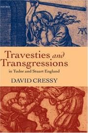 Tapa de Travesties and Transgressions in Tudor and Stuart England